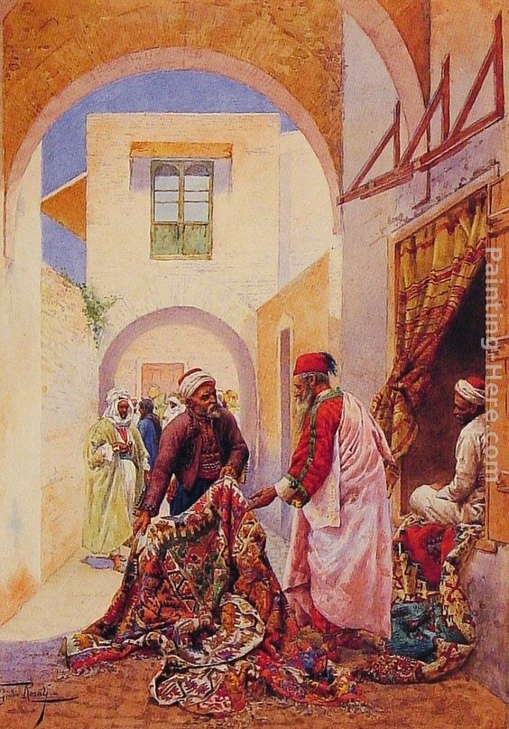 Giulio Rosati The Carpet Sellers